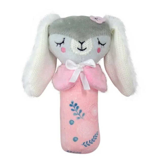 cute rabbit soft plush toy for baby girl boy soft