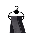 Scarf Display Plastic Display Hanger Plastic Oval Scarf Display Ring Hijab Hanger