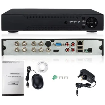 8CH 2MP 1080P TVI CVI AHD IP CVBS DVR HD CCTV 1080N 5 in 1 H.264 AHD DVR