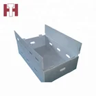 Plastic Box Storage Bins Collapsible Corrugated Sheet Pp Plastic Turnover Box Storage Bins Making