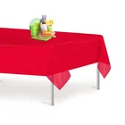 Cloth New Design Premium Disposable Table Cloth Plastic Cover