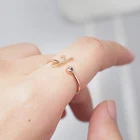Letter Ring Custom Personalized Inlay Cz Diamond Initial Design H Letter Ring Custom Ring With Letter Design