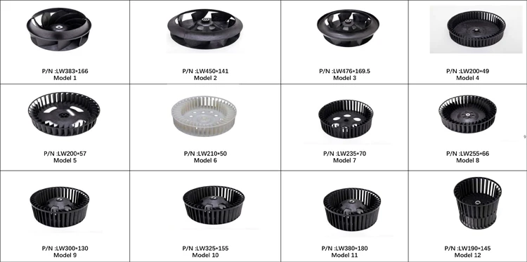 Tangential Fan, LONGWELL, 94mm, Plastic, TCL - detail 16