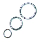 925 Silver Ring Welded Ring Stainless Steel 925 Silver Ring Or 316L Argon-arc Welded Ring