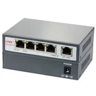 Hub Switch And Network Switch With Prices 5-Port Network Hub Price PoE Switch With 4 High Power PoE Ports And 1 SC Fiber Port