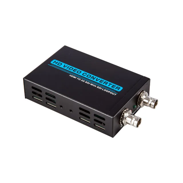 New SDI Scaler Converter SDI to HDMI+SDI Loop-out Adaptor Extender,3G/HD/SD-SDI 