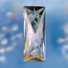 Rectangle Crystal Pendants Rectangle Crystal Drop Prism Pendants For Chandelier Parts