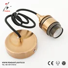 Lamp Accessories Ceiling Canopy With Cable Wire Cord Set E27 Edison Lamp Holder For Chandelier Pendant Lamp Led Bulb Lighting Accessories