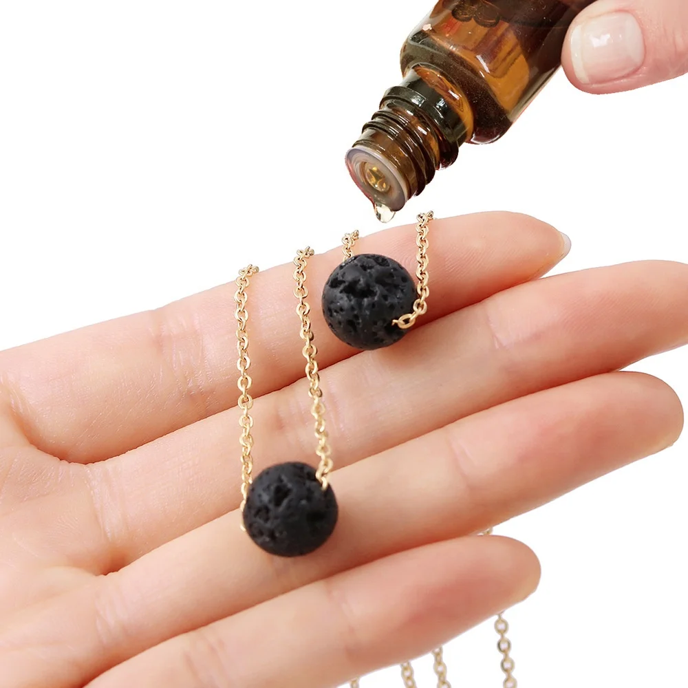 Essential Oil Diffuser Necklace 
