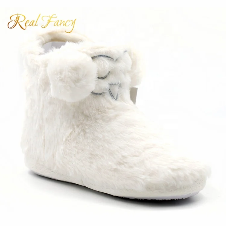 cute faux fur boots