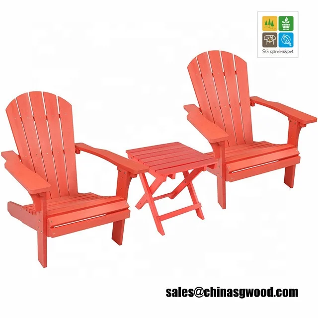 salmon adirondack chairs