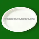 Paper Plate 9 Inch Disposable Paper Plate Compostable Sugarcane Fiber Plate