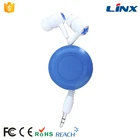 Retractable Earphones Best Cheap Hot Sale Retractable Earphones For Mobile