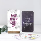 Cards Card Card New Design Small Quote Cards Flower Printing Paper Greeting Gift Card