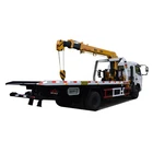 Truck Original Factory Sale 4x2 Dongfeng Tow Wrecker Truck Road Recovery Truck With Crane