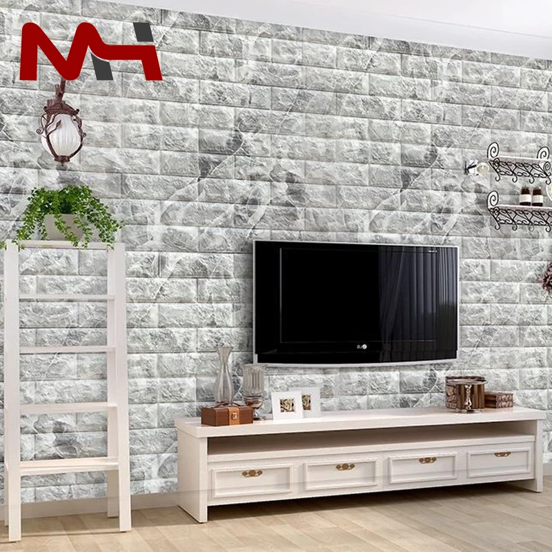 Competitive Price Black Living Walls 3d Brick Wallpaper Home Decoration With Self Adhesive 3d Brick Wallpaper Designs Buy Wall Panel Home Decoration Accessories 3d Panel Decor Fome Wall Sticker Product On Alibaba Com