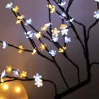 Flower Luces De Navidad Warm White LED Lighted Cherry Blossom Flower Tree For Christmas/Holiday/Party
