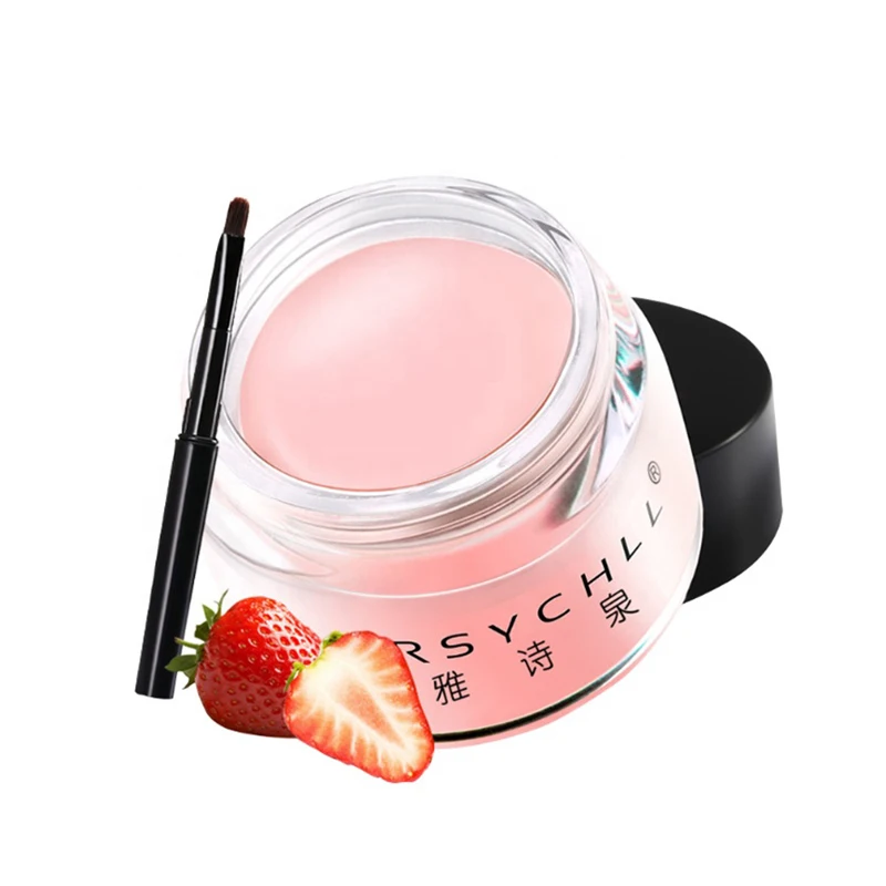 OEM Moisturizing Pink Sleeping Lip Mask Balm Private Label Cream For Anti Cracked Chapped Lip