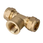 Union Brass Fitting For Pe Pipe Cheap T Tee Brass Casting Union Fitting For Pe Pipe