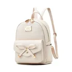 Bag Blue Small Fashionable Custom School Bag Women Royal Blue PU Leather Small Backpack
