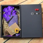 Beautiful wedding favors and gifts soaps flower set for guests