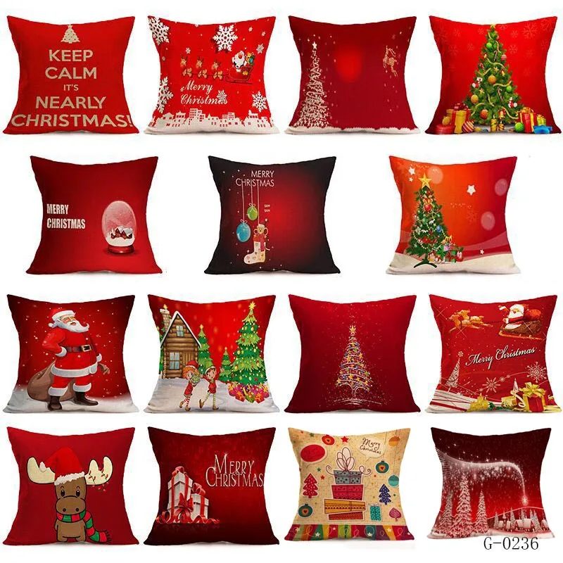 Christmas Covers 2022 Cushion Cover Christmas Pillow Case Navidad For Home Santa Claus Christmas  Ornaments Xmas Decoration Supplies New Year 2022 - Buy Christmas Pillow Case,Linen  Cushion Cover,Christmas Decorations Product On Alibaba.com