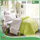 Hot selling hollow fibre filling cheap quilts and comforters