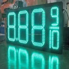 Led 10'' Red 8.889 10 Large Sale Gas Prices Led Digital Sign