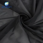 Stretch Fabrics Stretch Mesh Fabric Black Super Elastic Textured Stretch Nylon Mesh Fabrics Wholesale