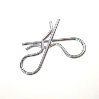 Galvanized Metal Steel Spring Cotter Pin Fastener For Clevis Pins