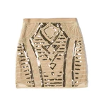 Skirt Short Knee Length Bodycon Skirt Ladies Sequin Mini Short Glitter Skirt