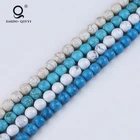 Turquoise Beads Turquoise Beads Factory Natural Howlite Precious Stone Turquoise Gemstone Loose Beads