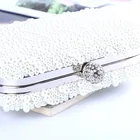 Bag Clutch Clutchclutch Evening Bags Factory Direct Wholesale Classic Beaded Evening Bag Two-sided Pearl Clutch Bag With Satin Lining For Party Prom Banquet Wedding