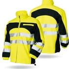 Reflective Softshell Work Safety ANSI 107 Class 3 Reflective Softshell Jacket
