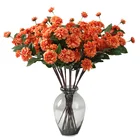 Gerbera Flowers For Wedding ZHUOOU Decoration For Wedding Event Rainbow Gerbera Artificial Flower Daisy