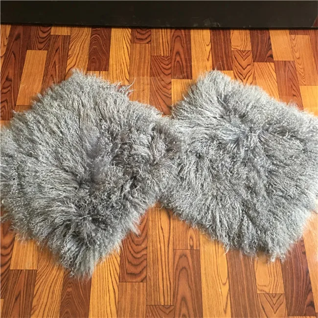 Curly Lamb Fur Skin Tibet Lamb Fur pelt