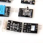 Diy Electronic Kits Kit Diy Electronic Sensor Kits 37 In 1 Sensor Module Shield Starter Kit For Uno R3