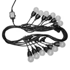 Festival Light E14 E17 E26 E27 B22 Solar Panel IP65 Outdoor Festival Detective Led Christmas RGB String Light String