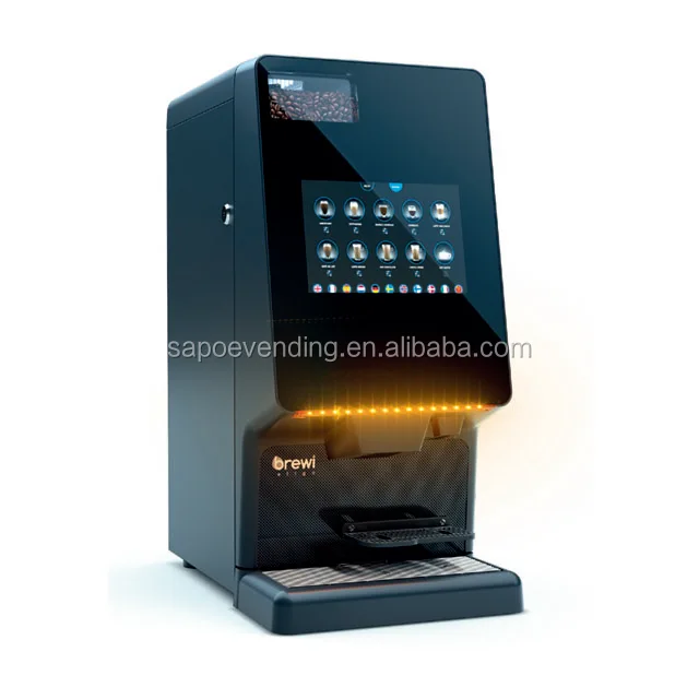 Super Touch Screen Coffee Bean To Cup 
