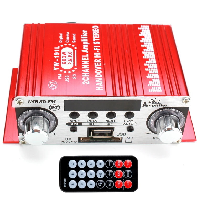 Mini Hifi 2.1 Car Audio Amplifier 12v 