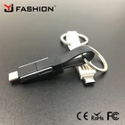 3in1 Cable Portable 3in1 Magnetic Charging Cable With Keychain For IOS For Android For Type C Device