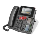 Phone Voip Desk SIP IP Phone 10/100/1000Mbps Internet 2 SIP Lines Work With VoIP IP PBX