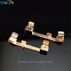 Sheet Metal Parts Europe Universal Outlets Brass Sheet Metal Punching Part Electrical Contacts