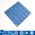 Pool Tile Blue Mixed Swim Pool Mosaic Porcelain Mosaic Tile In Stock