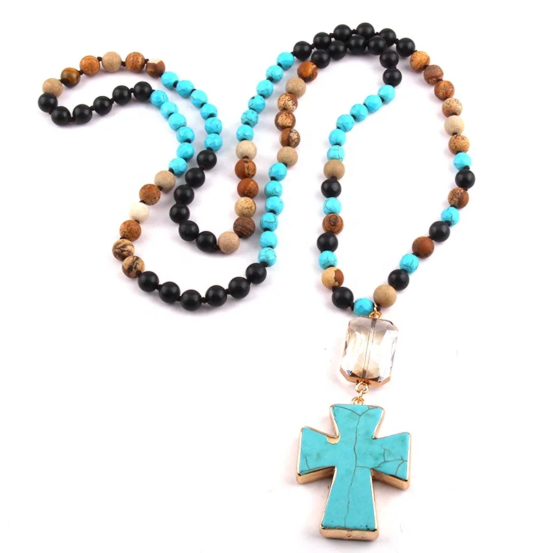 Buy Gemstone Necklace,108 Beads Mala 