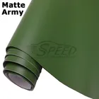2021 Super Matte Premium Auto Body Wrapping Vinyl Red Matte Military Color Wrap Film