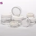 High Quality 0.5 OZ Cosmetic Glass Jars With Screw Cap