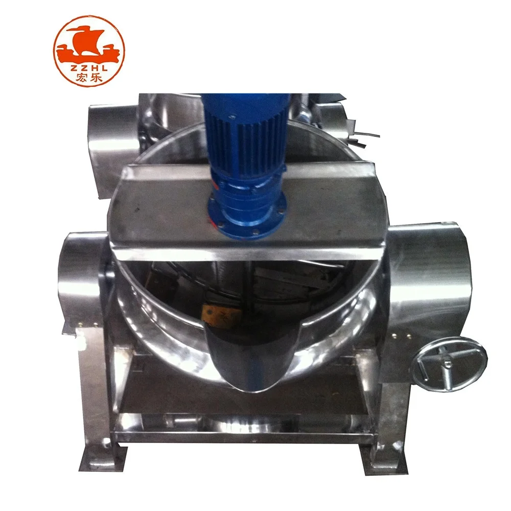 New Stainless Steel Milk Boiling Kettle Tank Cooking Pot for Milk Candy Sausage Machine details