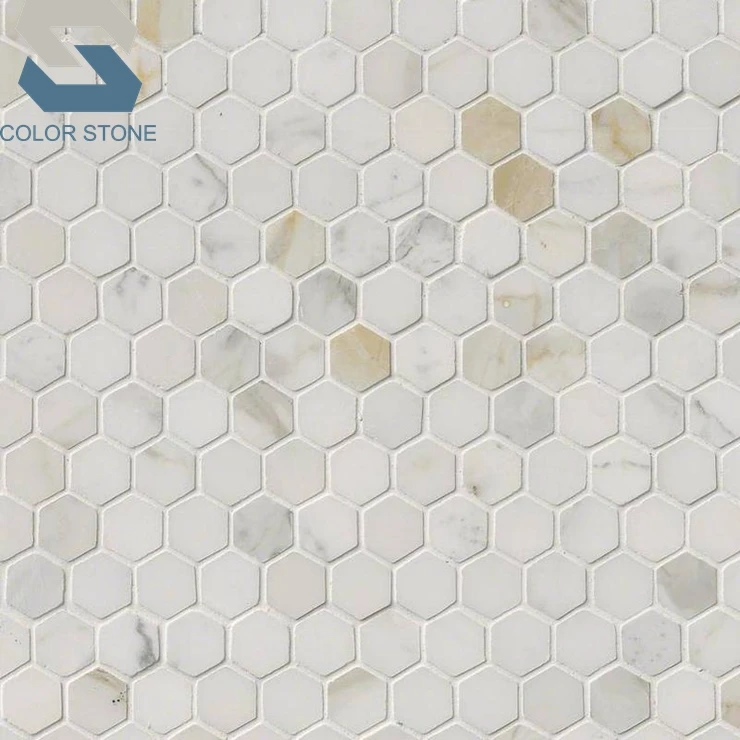 hexagon calacatta 001