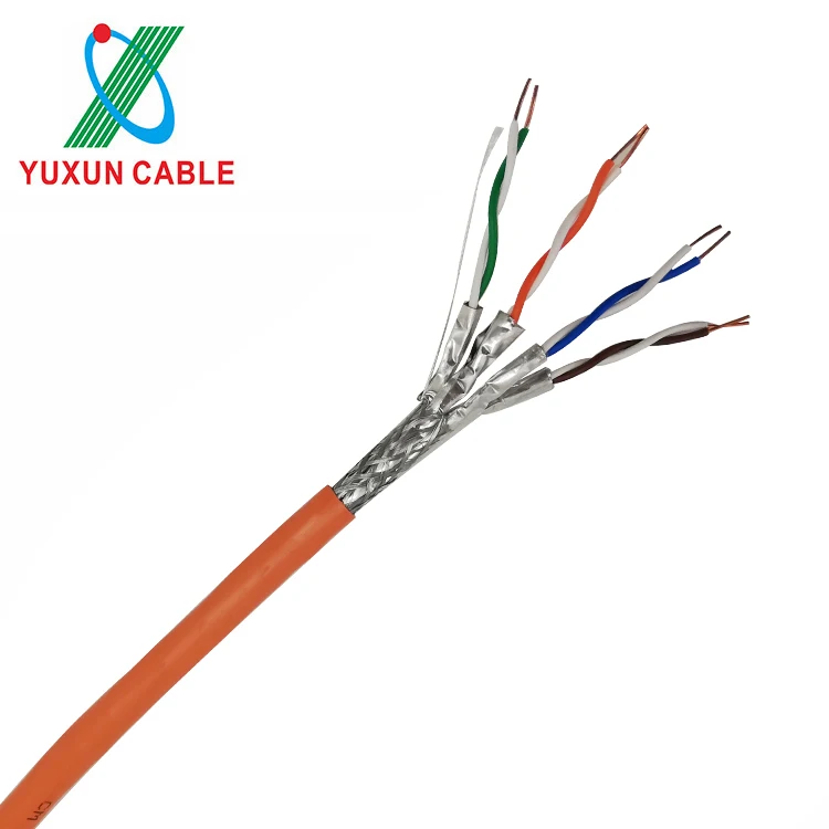 Leer loto orden Yuxun 4 Pares Sftp Cable De Lan Cable De Ethernet Cat 7 Cat7a Cable De Red  - Buy Mejor Precio Cat7 Cat 7 Lan Cable Cat7 Cable 1000ft... Utp Ftp Stp  Sftp